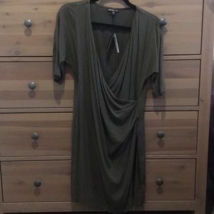 James Perse green dress